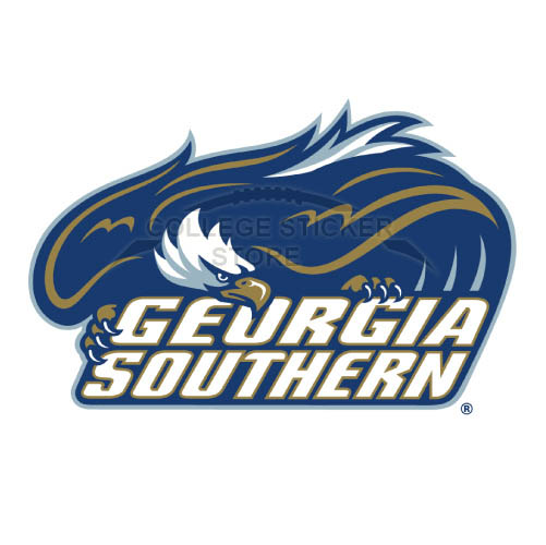 Newsmada Com 9 Inch Georgia Southern Eagles Pennant Decal Gs Logo University Removable Wall Sticker Art Ncaa Home Room Decor 8 1 2 By 4 Inches Fan Decals - Georgia Southern Wall Art
